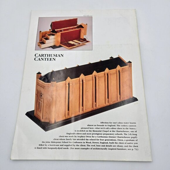 Tauton’s Fine Woodworking Magazine Lot October December 1991 April February June - Picture 11 of 11
